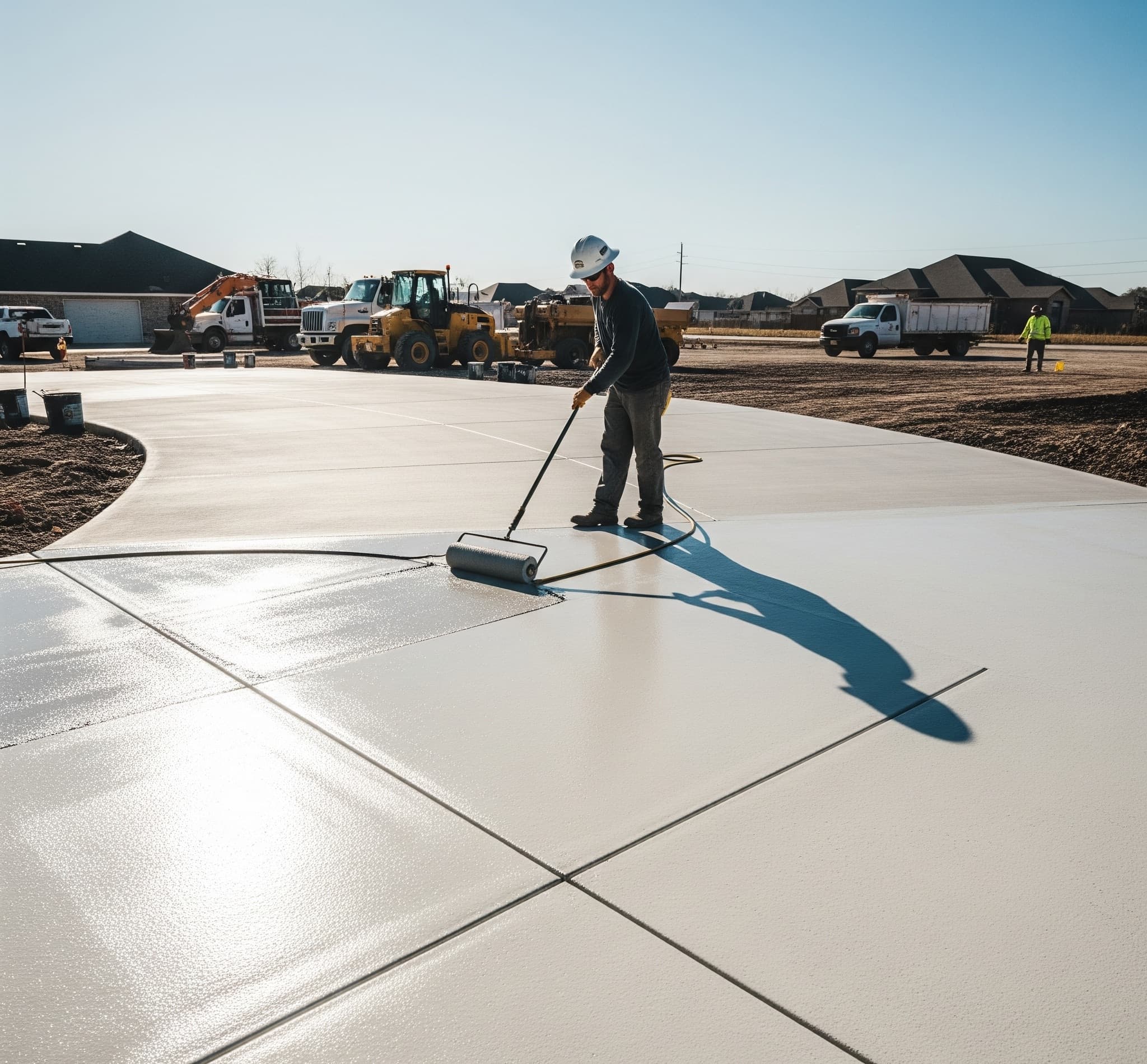 Professional concrete sealing services by licensed concrete contractors in Fort Worth, Texas. Quality workmanship and free estimates.