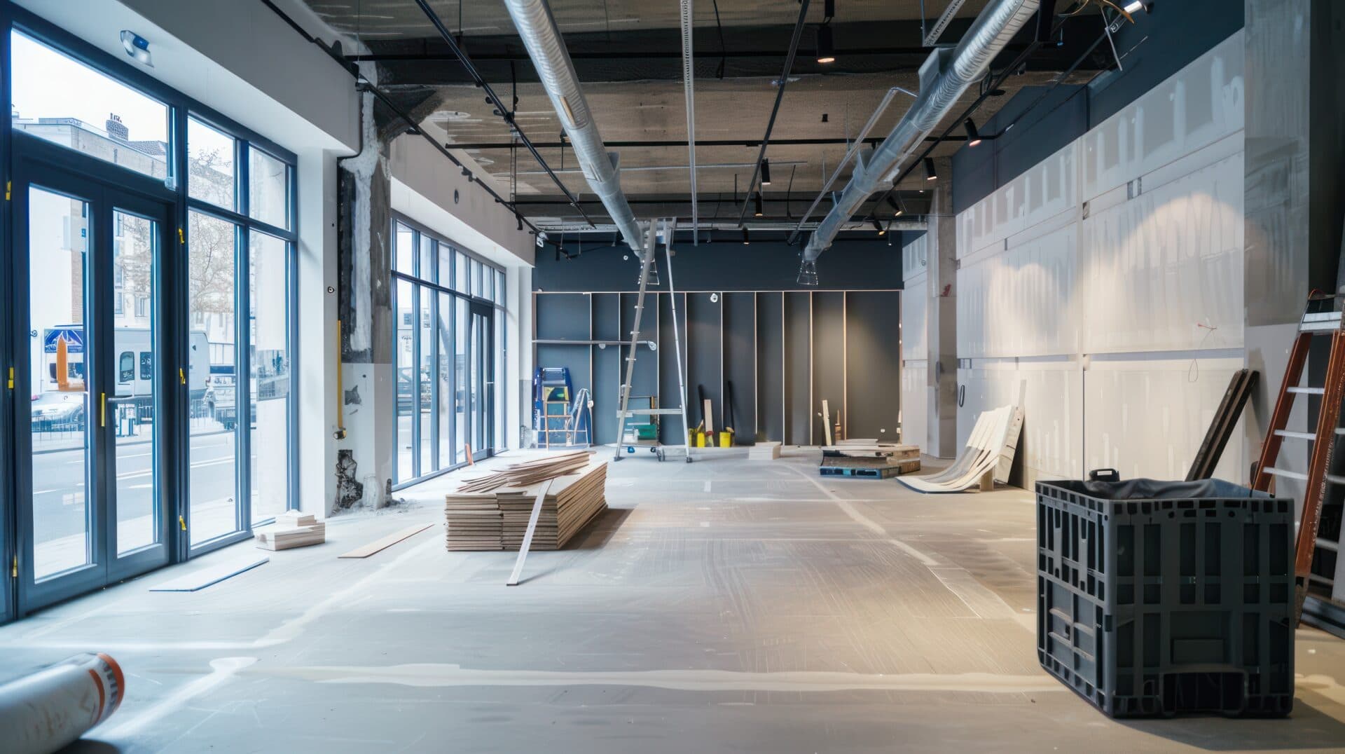 Professional retail space renovation services by licensed concrete contractors in Fort Worth, Texas. Quality workmanship and free estimates.