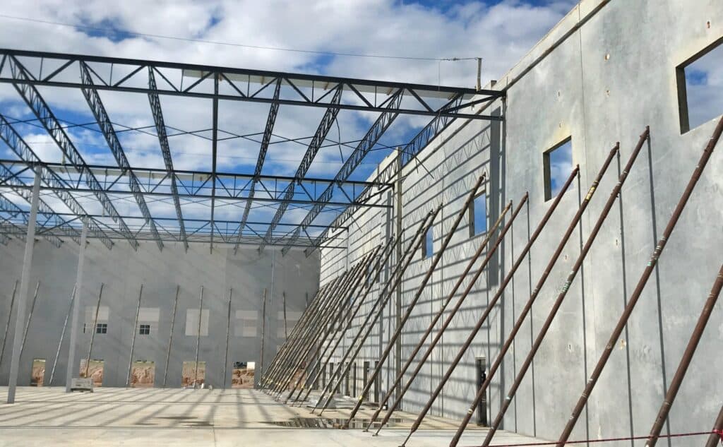 Industrial concrete service delivery in Fort Worth, Texas